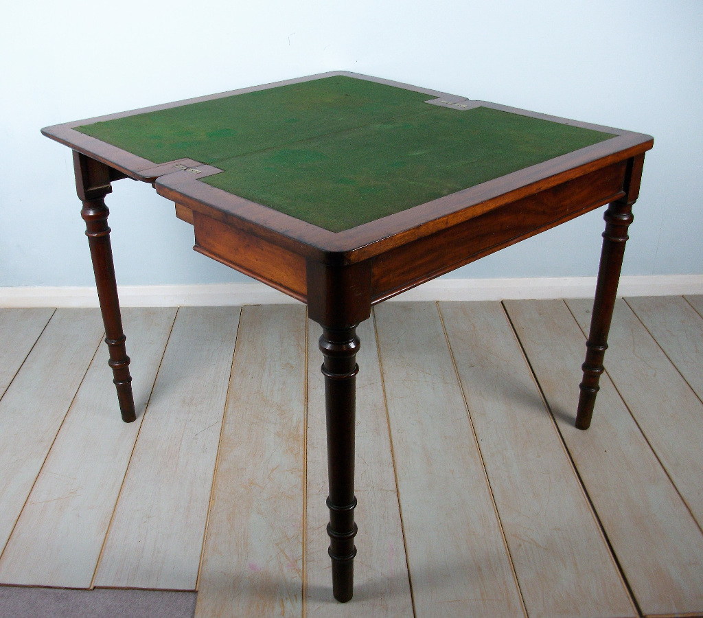 A 19th Century Mahogany Card Table